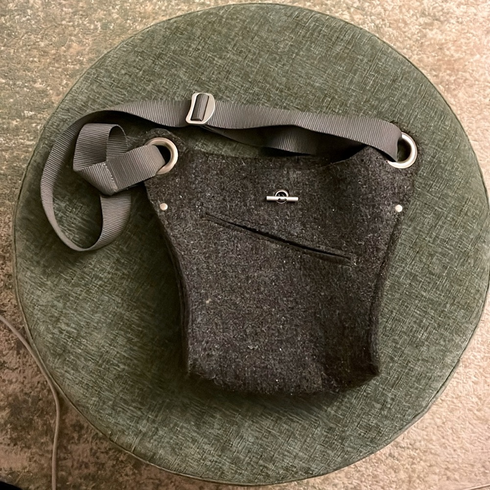 Vintage Ibex Reclaimed Wool Felt Bag